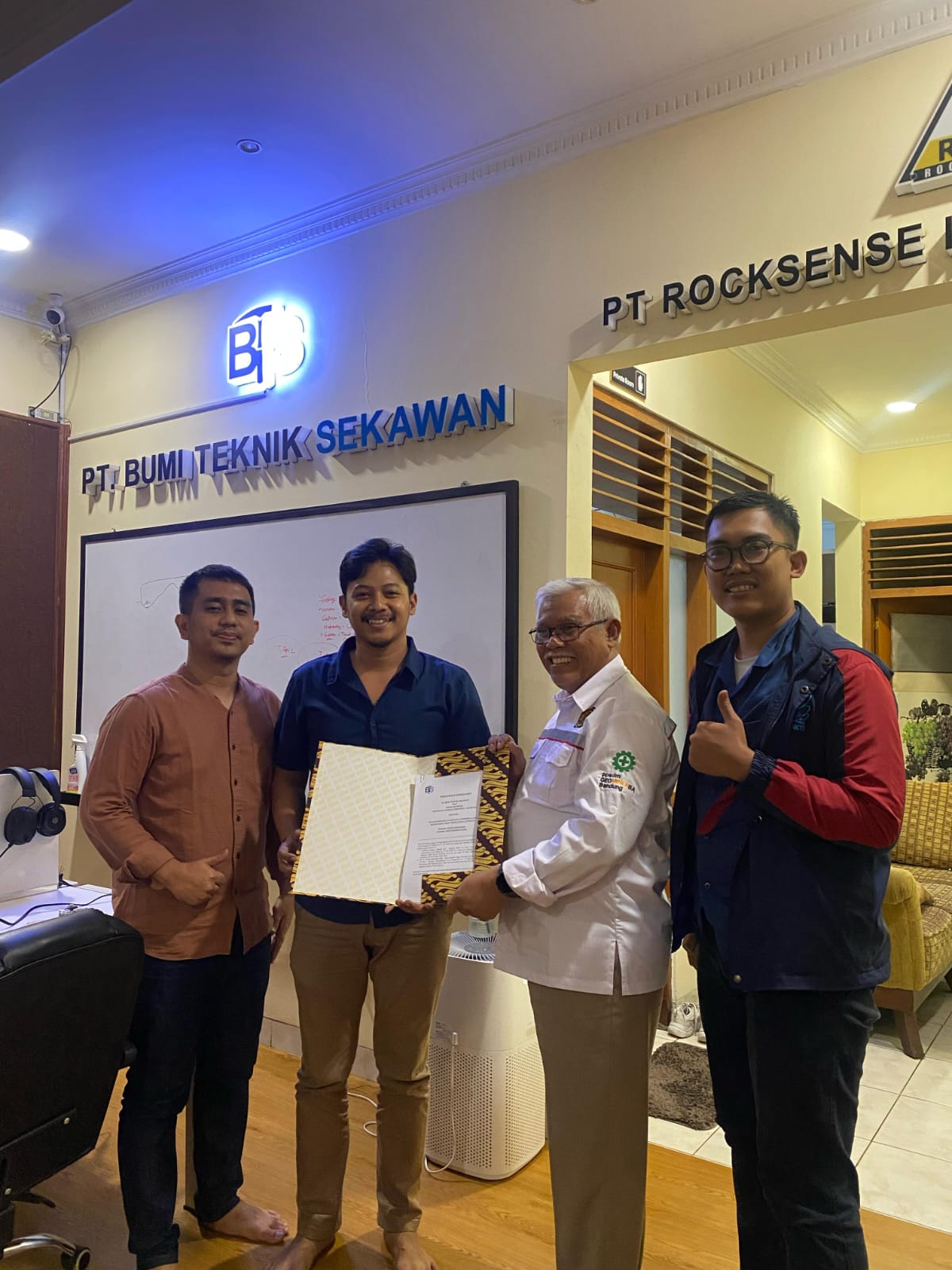 MoU PT Bumi Teknik Sekawan
